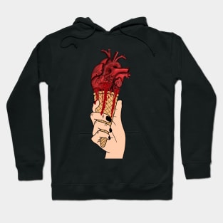 Ice cream heart Hoodie